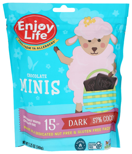Enjoy Life Bar Dark Choc Easter 5.25 Oz