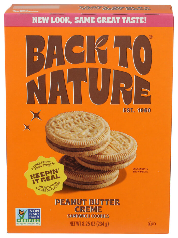 Back To Nature Cookies Sw Pnt Bttr Crm 8.25 Oz - Image 1