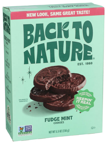 Back To Nature Cookies Fudge Mint 5.50 Oz