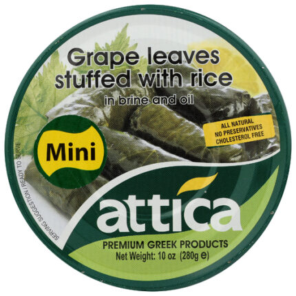 Attica Grape Leaves Stuffed 10 Oz