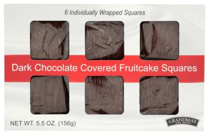 Grandmas Chocolate Dark Squares 5.50 Oz