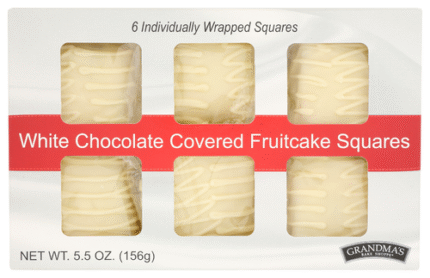 Grandmas Chocolate White Squares 5.50 Oz