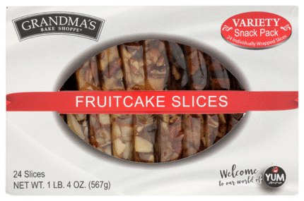 Grandmas Fruitcake Hlf Slc Vrty P 20 Oz