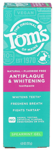 Toms Of Maine Toothpaste Gl Wht Sprmnt 4 Oz