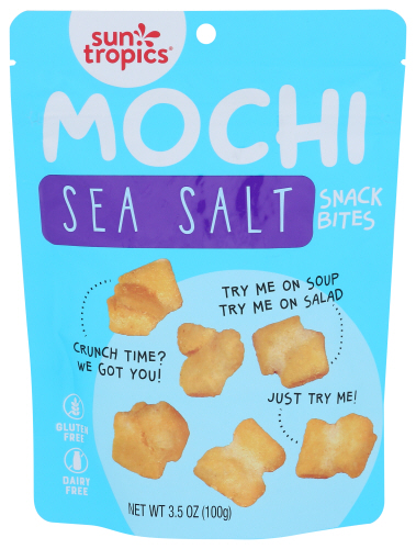 Sun Tropics Snack Bites Mochi Sea Salt 3.50 Oz