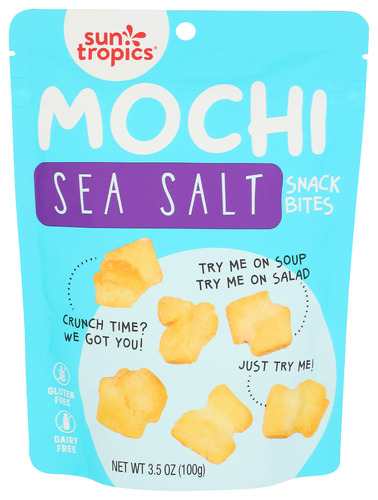 Sun Tropics Snack Bites Seaslt Mochi 3.50 Oz