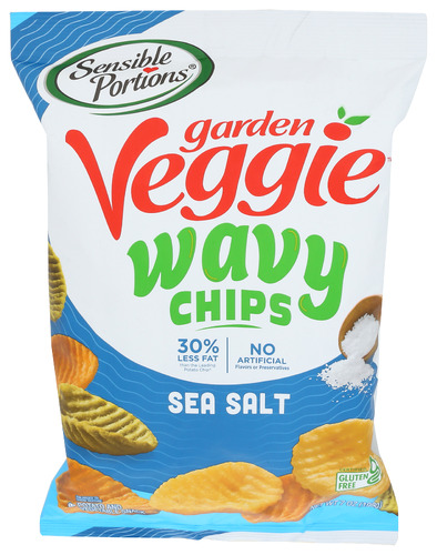 Sensible Portions Chip Veggie Sea Salt 7 Oz