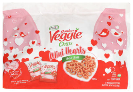 Sensible Portions Chip Veg Mini Valentines 6 Oz