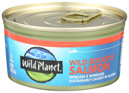 Wild Planet Salmon Sckeye Wild 6 Oz