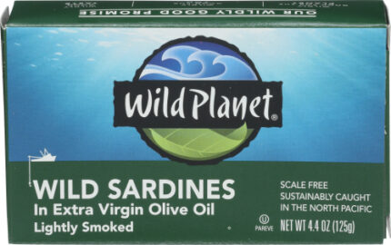 Wild Planet Sardine Evoo 4.40 Oz