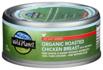 Wild Planet Chkn Brst Rstd No Slt 5 Oz