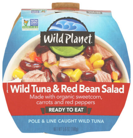 Wild Planet Salad Tuna Bean Corn 5.60 Oz