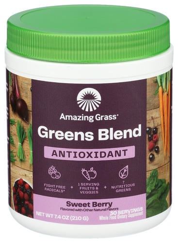 Amazing Grass Green Superfood Pwdr Ber 7.40 Oz