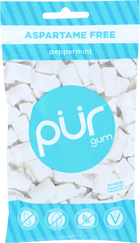Pur Gum Peppermint 55Pc 2.72 Oz