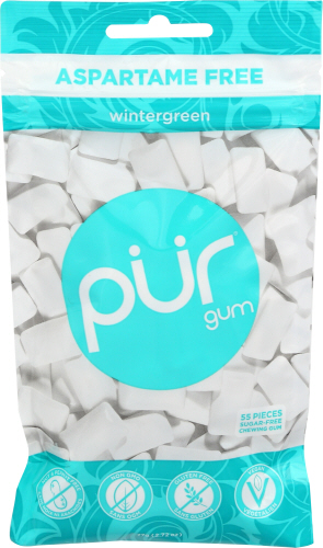 Pur Gum Wintergrn 55Pc 2.72 Oz