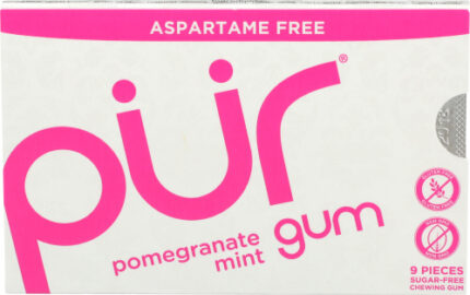 Pur Gum Pomegranate Mint 9 Pc