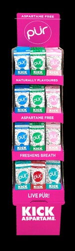 Pur Gum Bag 5Vrty 144Pc 1 Ds