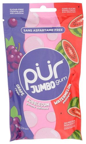 Pur Gum Jmbo Grp Wtrmln 20Pc 2.90 Oz