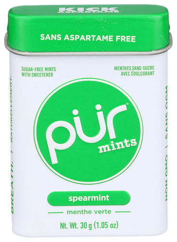 Pur Mint Spearmint Tin 1.05 Oz