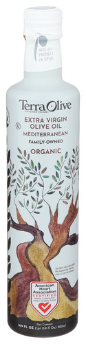 Terra Olive Oil Evo Org Glass 16.90 Fo