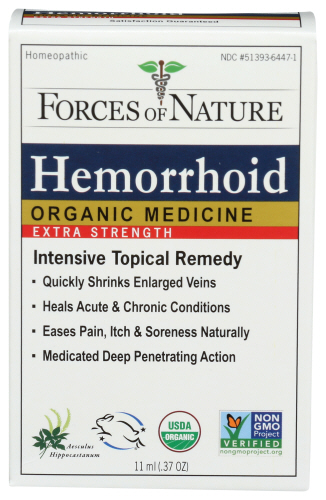 Forces Of Nature Hemorrhoid X Strgth Org 11 Ml
