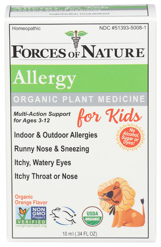 Forces Of Nature Kids Allergy 10 Ml