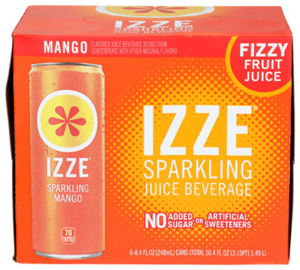 Izze Beverage Juice Spk Mango 6Pk 50.40 Fo