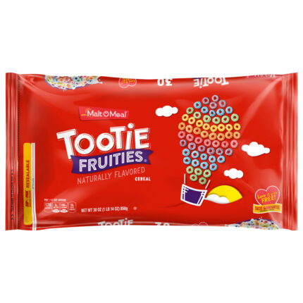 Malt-O-Meal, Super Size Tootie Fruities Cereal, Case Of 6, 30 Oz