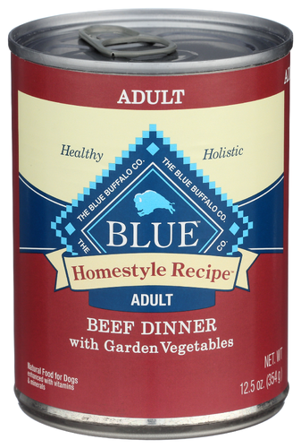 Blue Buffalo Dog Food Homestyle Beef 12.50 Oz