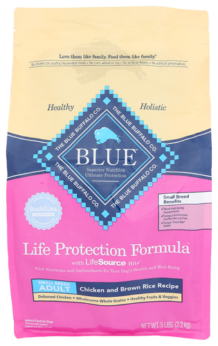 Blue Buffalo Food Dog Adlt Chkn Sm Brd 5 Lb