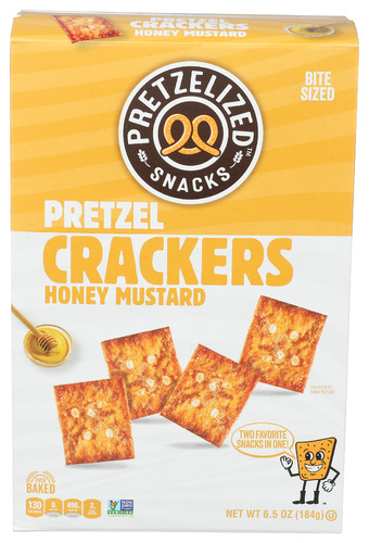 Pretzelized Snacks Cracker Pretzl Hny Mstrd 6.50 Oz