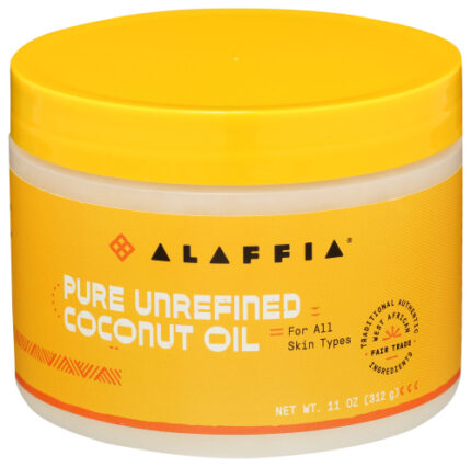 Alaffia Oil Coconut Unrefined 11 Oz