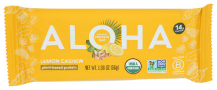 Aloha Bar Lemon Cashew 1.98 Oz