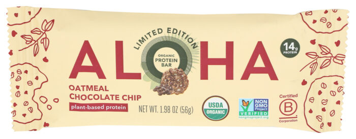 Aloha Bar Oatmeal Choc Chip 1.98 Oz - Image 1
