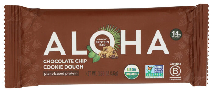 Aloha Bar Choc Chip Ckie Dgh 1.98 Oz - Image 1