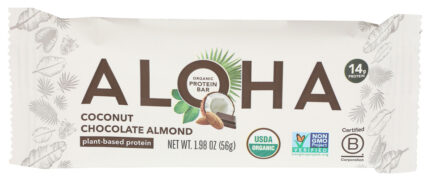 Aloha Bar Coconut Choco Almond 1.98 Oz