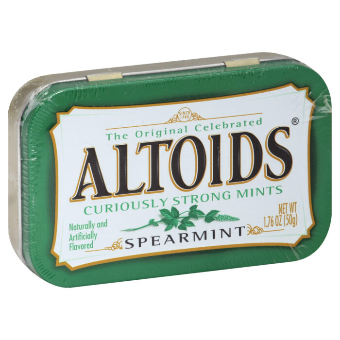 Altoids, Curiously Strong Spearmint, Case Of 12, 1.76 Oz - Image 1
