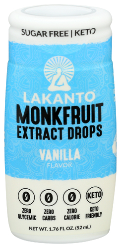 Lakanto Sweetener Monk Frt Vanilla 1.76 Fo
