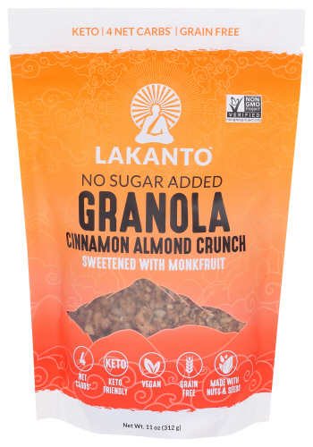 Lakanto Granola Cinn Almnd 11 Oz