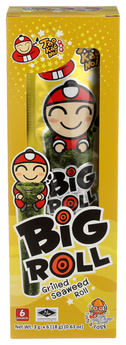 Taokaenoi Usa Seaweed Grld Squd Br 6Pc 0.63 Oz