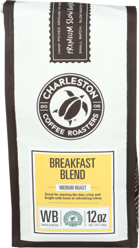 Charleston Coffee Roaster Coffee Brkfst Wb Org 12 Oz