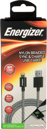 Energizer Usb Cable Lightning Snyc 1 Ea
