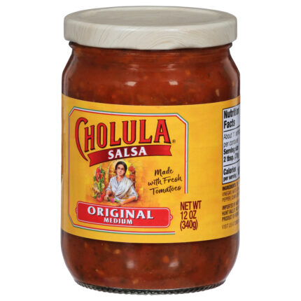 Cholula, Medium Original Salsa, Case Of 6, 12 Oz