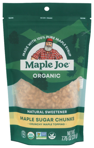 Maple Joe Chunks Maple Sugar Org 7.76 Oz