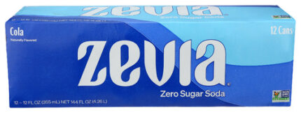 Zevia Soda Zero Cal Cola 12Pk 144 Fo