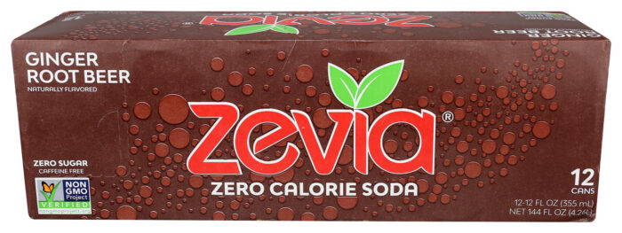 Zevia Soda Zero Ginger Rb 12Pk 144 Fo - Image 1