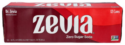 Zevia Soda Zero Dr Zevia 12Pk 144 Fo