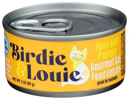 Birdie And Louie Food Wet Cat Tuna Papaya 3 Oz