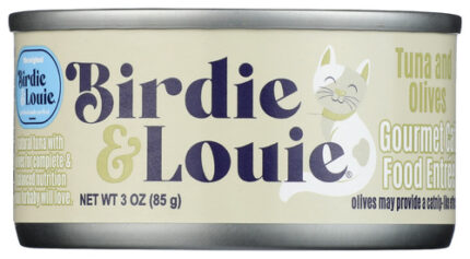 Birdie And Louie Food Cat Wet Tuna Olive 3 Oz