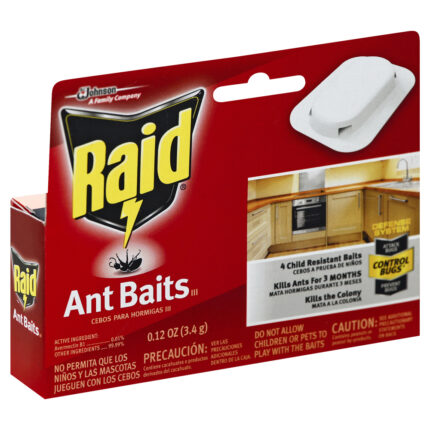 Raid, Ant Baits Iii, Case Of 12, 4 Ct